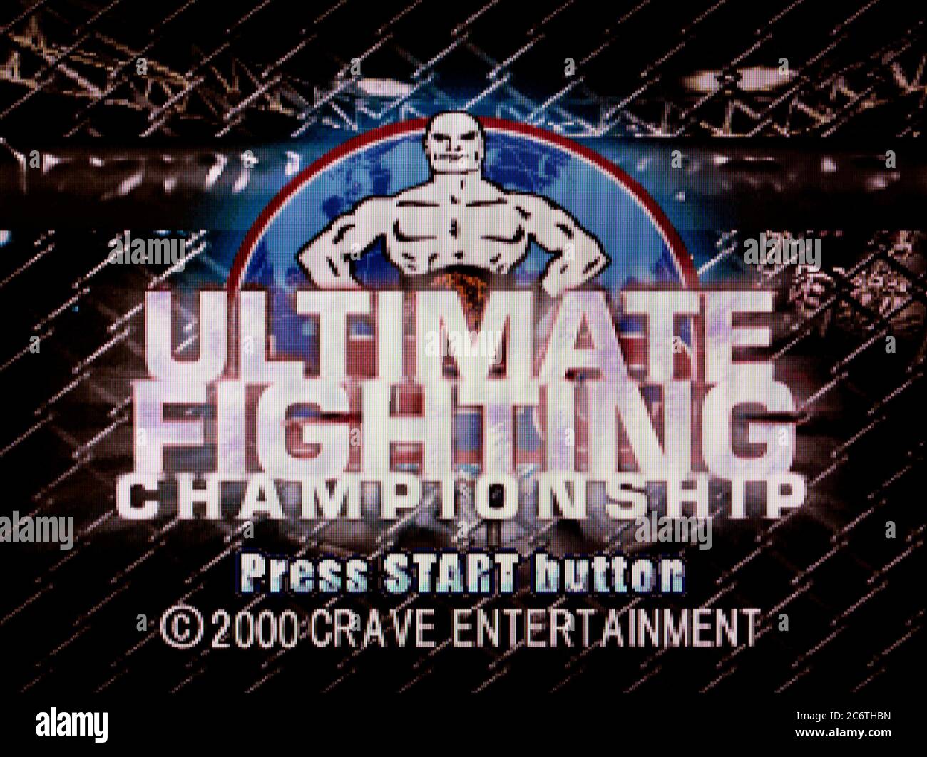 Ultimate Fighting Championship - Sony PlayStation 1 PS1 PSX - solo para uso editorial Foto de stock