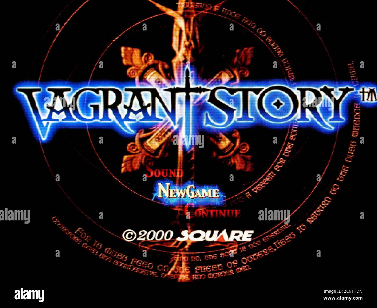 Vagrant Story - Sony PlayStation 1 PS1 PSX - solo para uso editorial Foto de stock