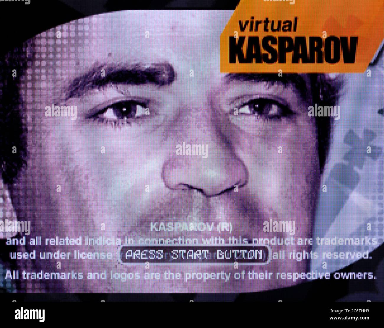 Virtual Kasparov - Sony PlayStation 1 PS1 PSX - solo para uso editorial Foto de stock