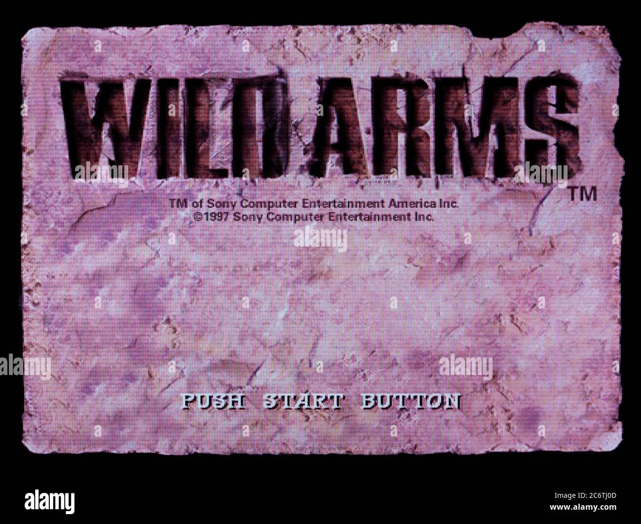 Wild Arms - Sony PlayStation 1 PS1 PSX - solo para uso editorial Foto de stock