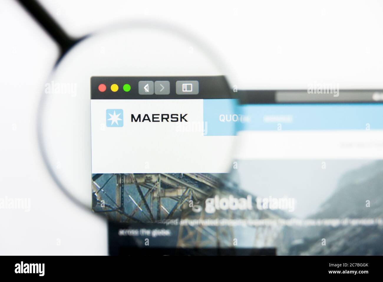 Maersk logo symbol sign fotografías e imágenes de alta resolución Alamy
