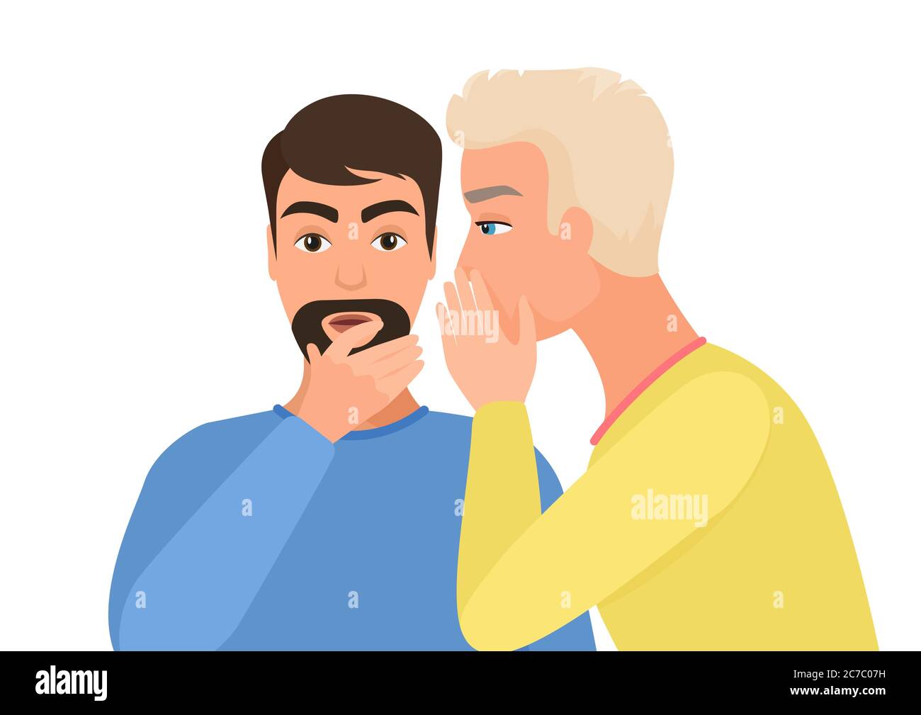 People Gossiping Cartoon Fotos E Imagenes De Stock Alamy