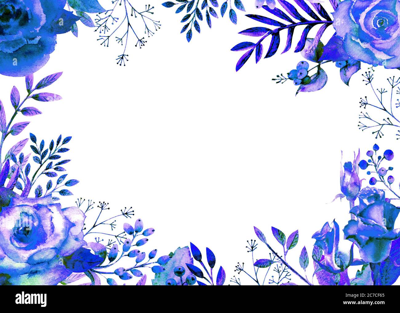 Marco enmarcado con flores de color rosa azul. Póster de flores, invitación. Composiciones acuarela para la decoración de tarjetas de felicitación o invitaciones Fotografía de stock - Alamy Marco enmarcado con flores de color rosa azul. Póster de flores, invitación. Composiciones acuarela para la decoración de tarjetas de felicitación o invitaciones Fotografía de stock - Alamy