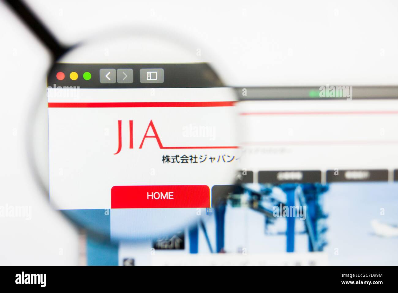 San Francisco, California, EE.UU. - 29 de marzo de 2019: Editorial ilustrativa del sitio web del asesor de inversiones de Japón. Logotipo del Asesor de Inversiones de Japón Foto de stock