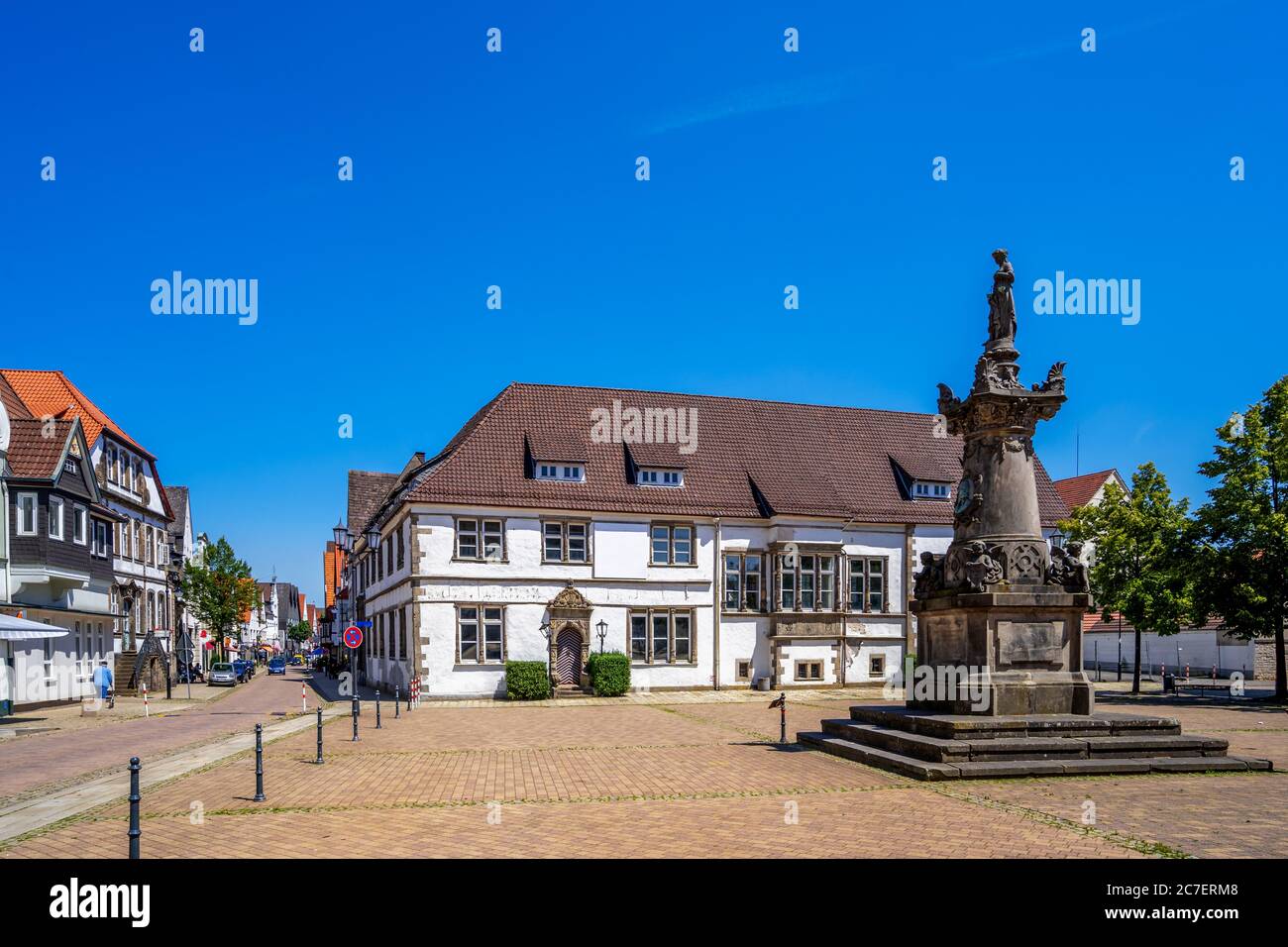 Ciudad histórica de Horn Bad Meinberg, Alemania Fotografía de stock - Alamy