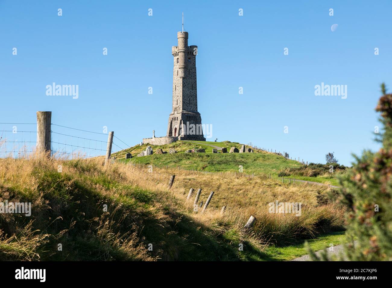 El monumento conmemorativo de la guerra de Lewis, Stornoway, Isla de Lewis, Hébridas exteriores, Escocia Foto de stock