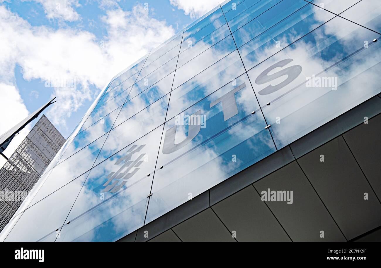 Universidad de Tecnología de Sydney, UTS Central (edificio 2) Foto de stock