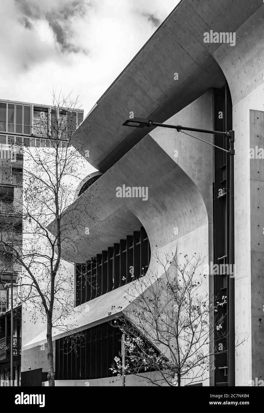 El edificio Indigo Slam en Chippendale, Sydney Foto de stock