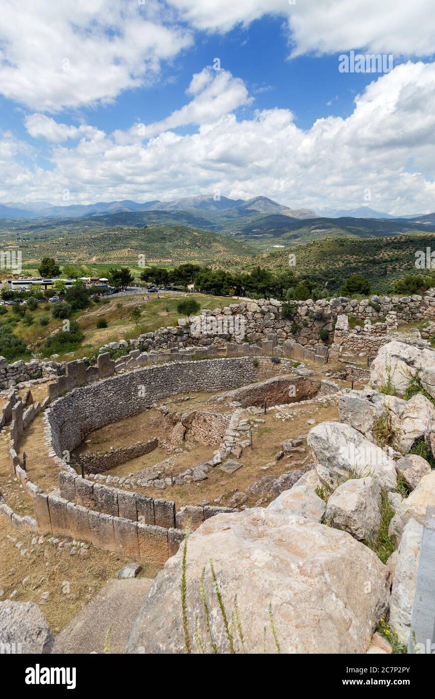 Círculo de la tumba de micenas fotografías e imágenes de alta resolución Alamy