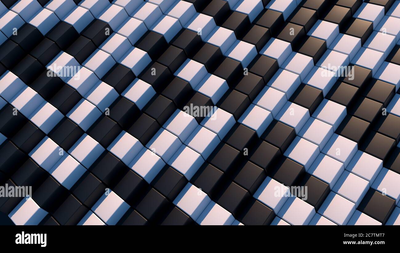 3D Render. Resumen de antecedentes coloridos Foto de stock