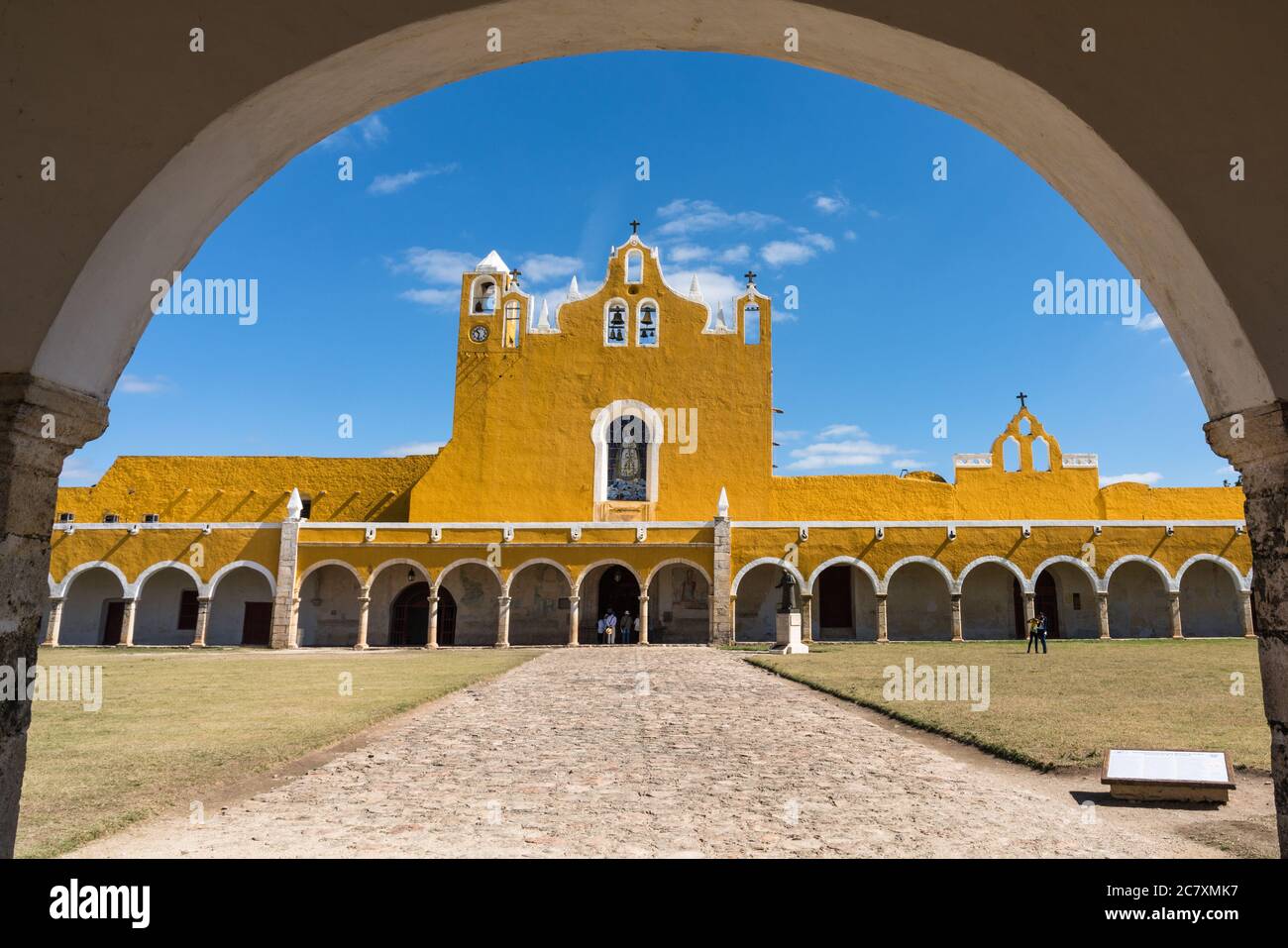 El Convento de San Antonio o San Antonio de Padua fue fundado en 1549 y completado en 1562. Fue construido sobre la base de una gran pirámide maya. Foto de stock