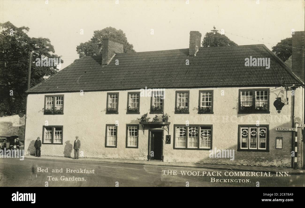 Woolpack Commercial Inn Foto de stock