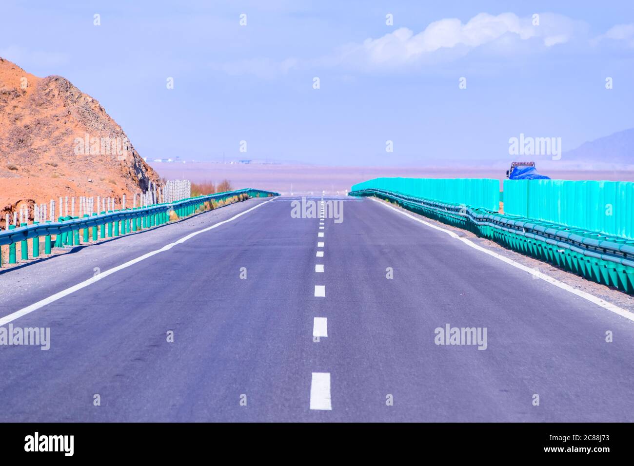 fondo de carretera del desierto