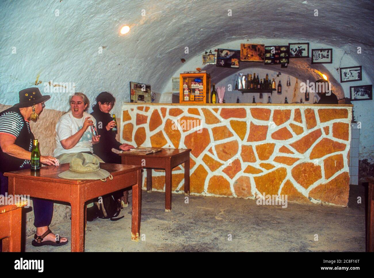 Matmata, Gabès, Túnez. Star Wars Bar en el troglodyte Hotel Sidi Driss,  asociado con las localizaciones de películas de Star Wars Fotografía de  stock - Alamy