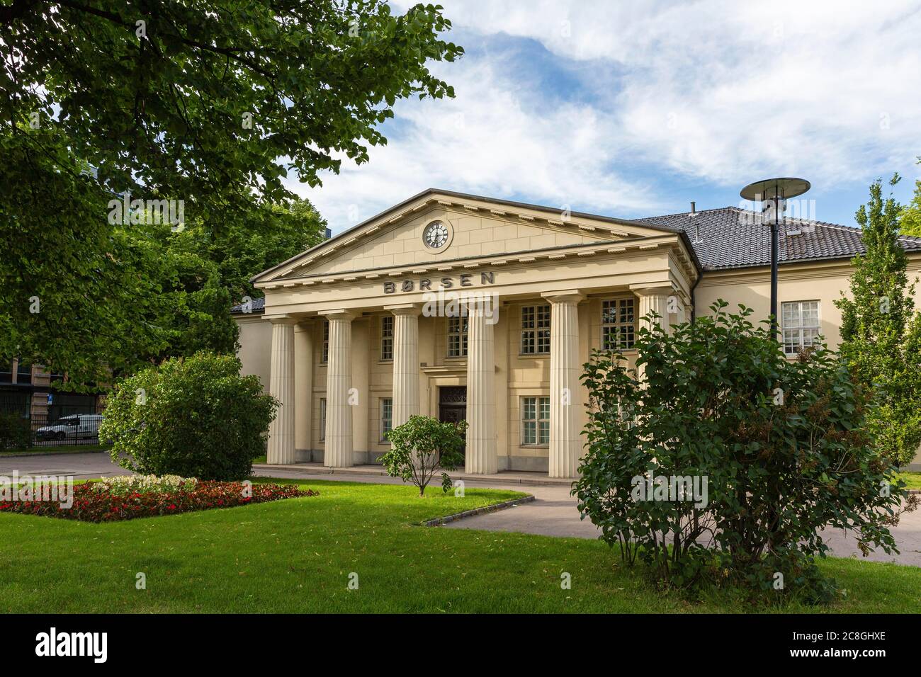 Bolsa de valores de Oslo, Oslo Bors, Bolsa de valores de Noruega, Oslo,  Noruega Fotografía de stock - Alamy