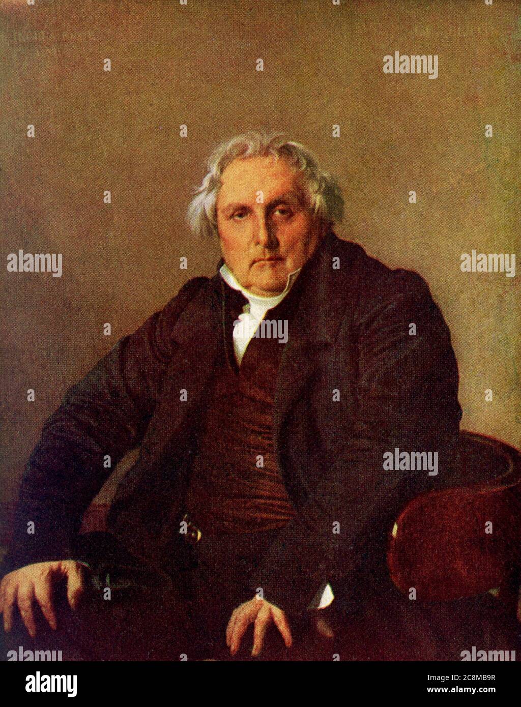 Retrato de M Bertin de Ingres este retrato de Monsieur Bertin es un