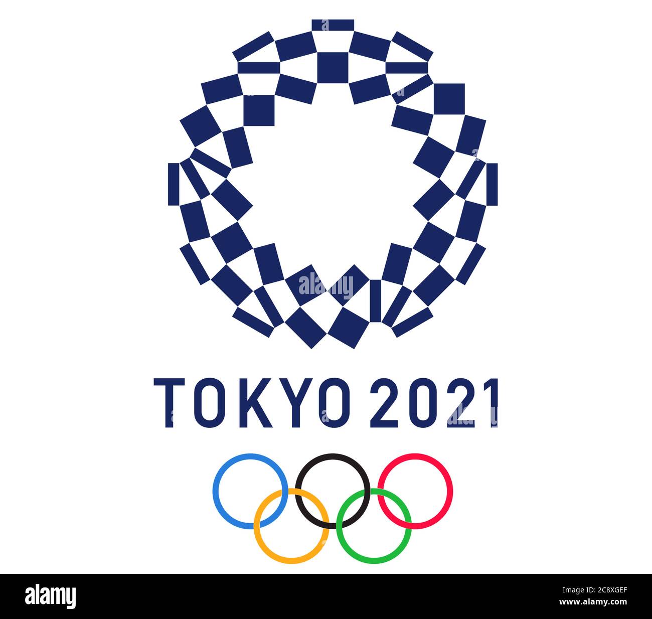 Juegos Olímpicos de Tokio 2021 Foto de stock