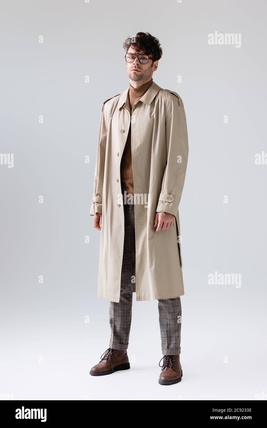 Trench coat cheap hombre