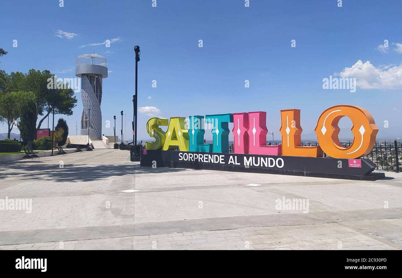 punto de vista de saltillo coahuila méxico Fotografía de stock Alamy