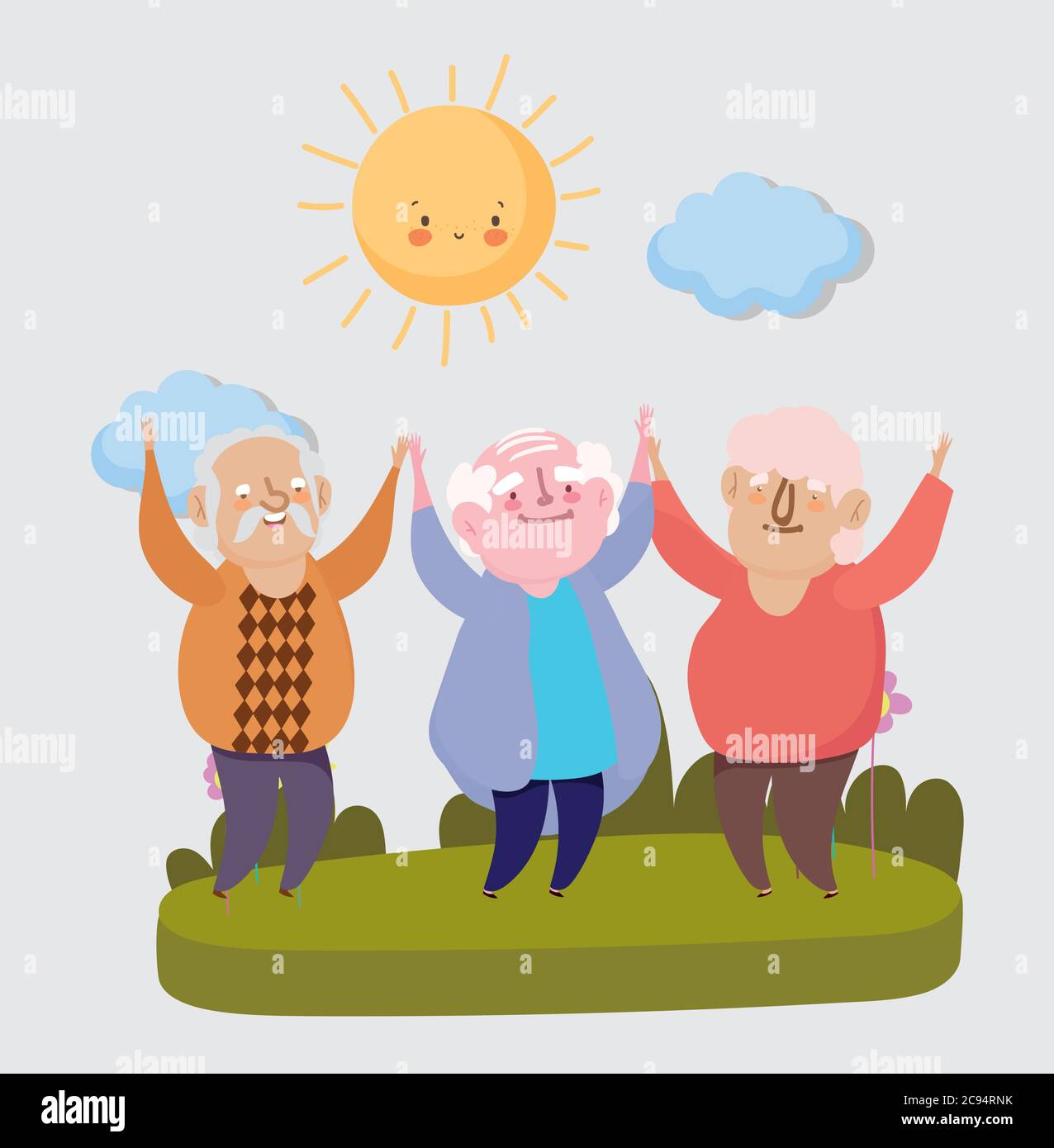 feliz día de los abuelos, celebrando a los abuelos en el parque de dibujos animados vector ilustración Imagen Vector de stock - Alamy feliz día de los abuelos, celebrando a los abuelos en el parque de dibujos animados vector ilustración Imagen Vector de stock - Alamy