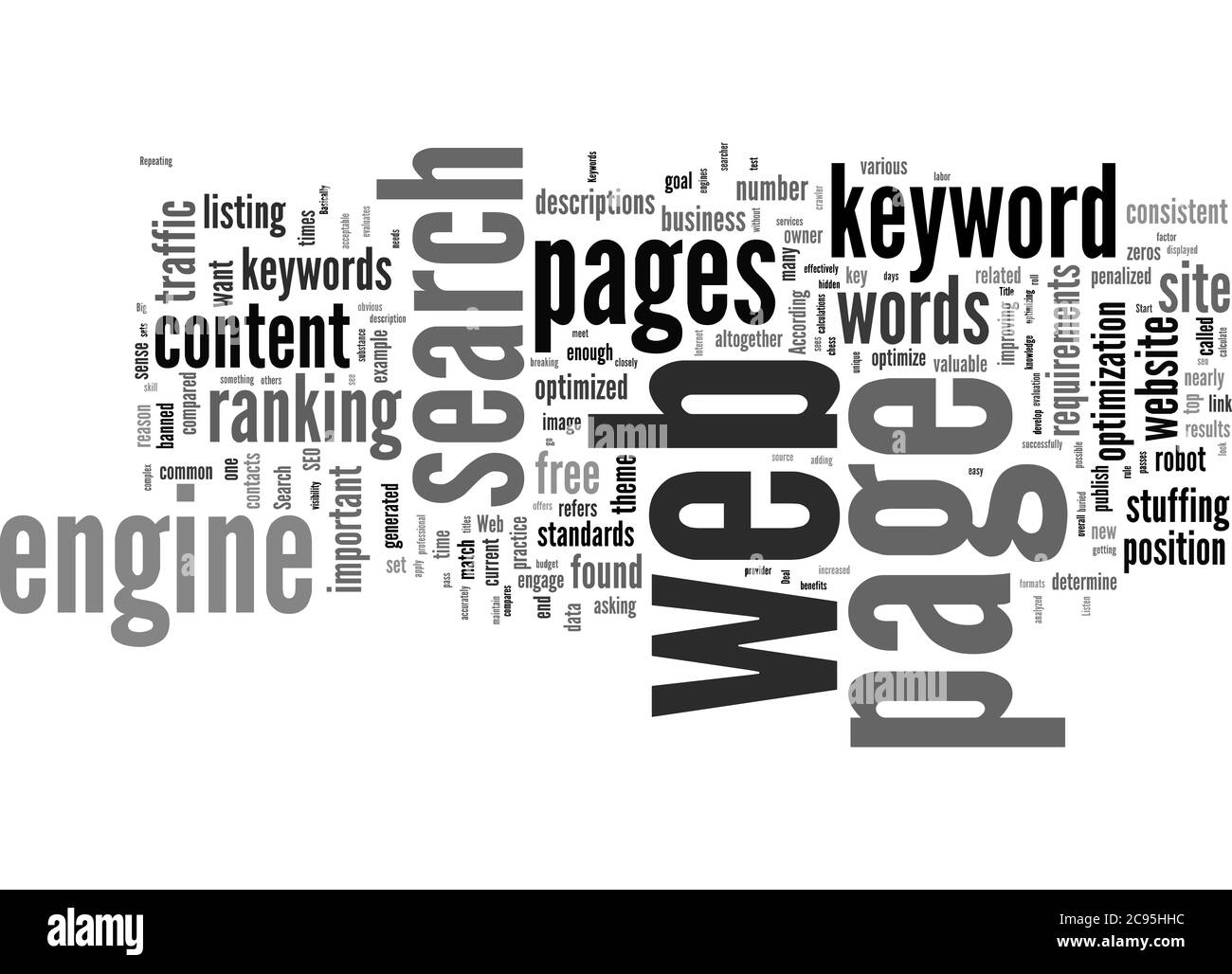 Word Cloud Resumen De Lo Que Es El Gran Reparto Sobre SEO Art culo