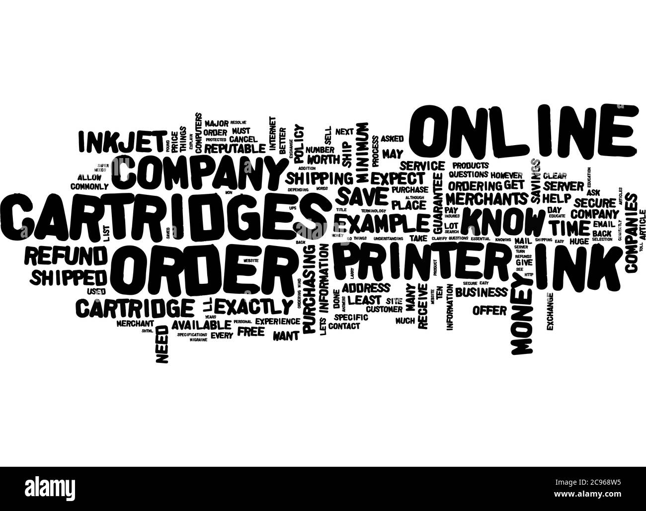 Word Cloud Resumen del artículo la historia del níquel búfalo parte I Foto de stock