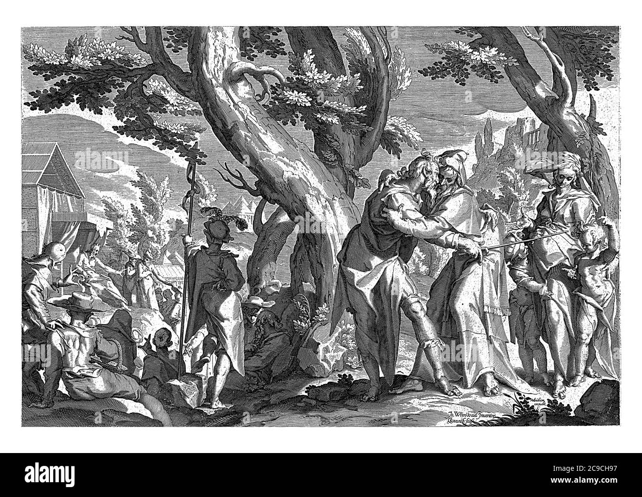 JETRO, suegro de Moisés, lo visita en el desierto y le asesora sobre la