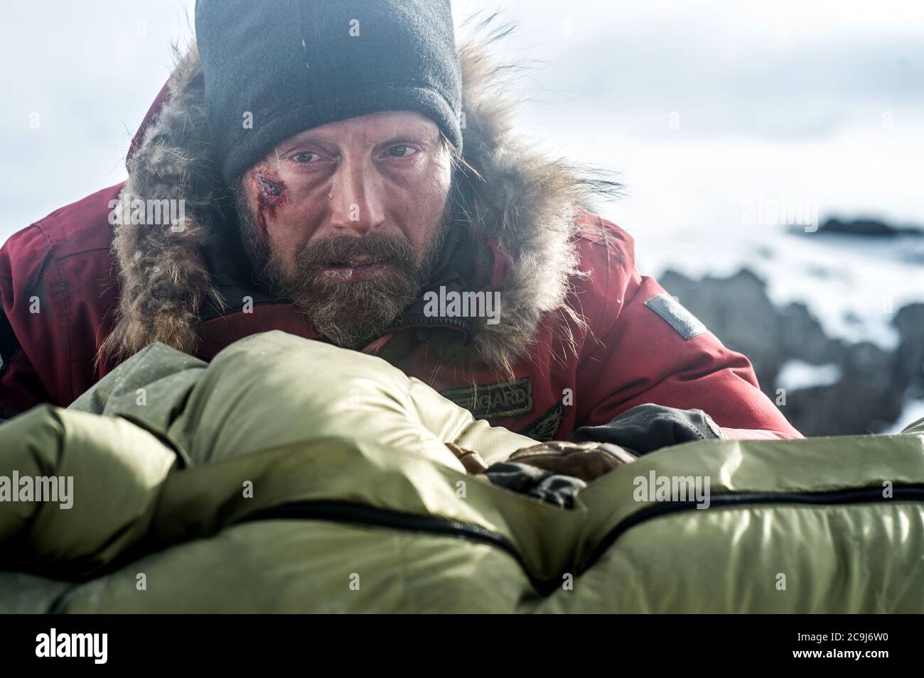 MADS MIKKELSEN, ÁRTICO, 2018 Foto de stock