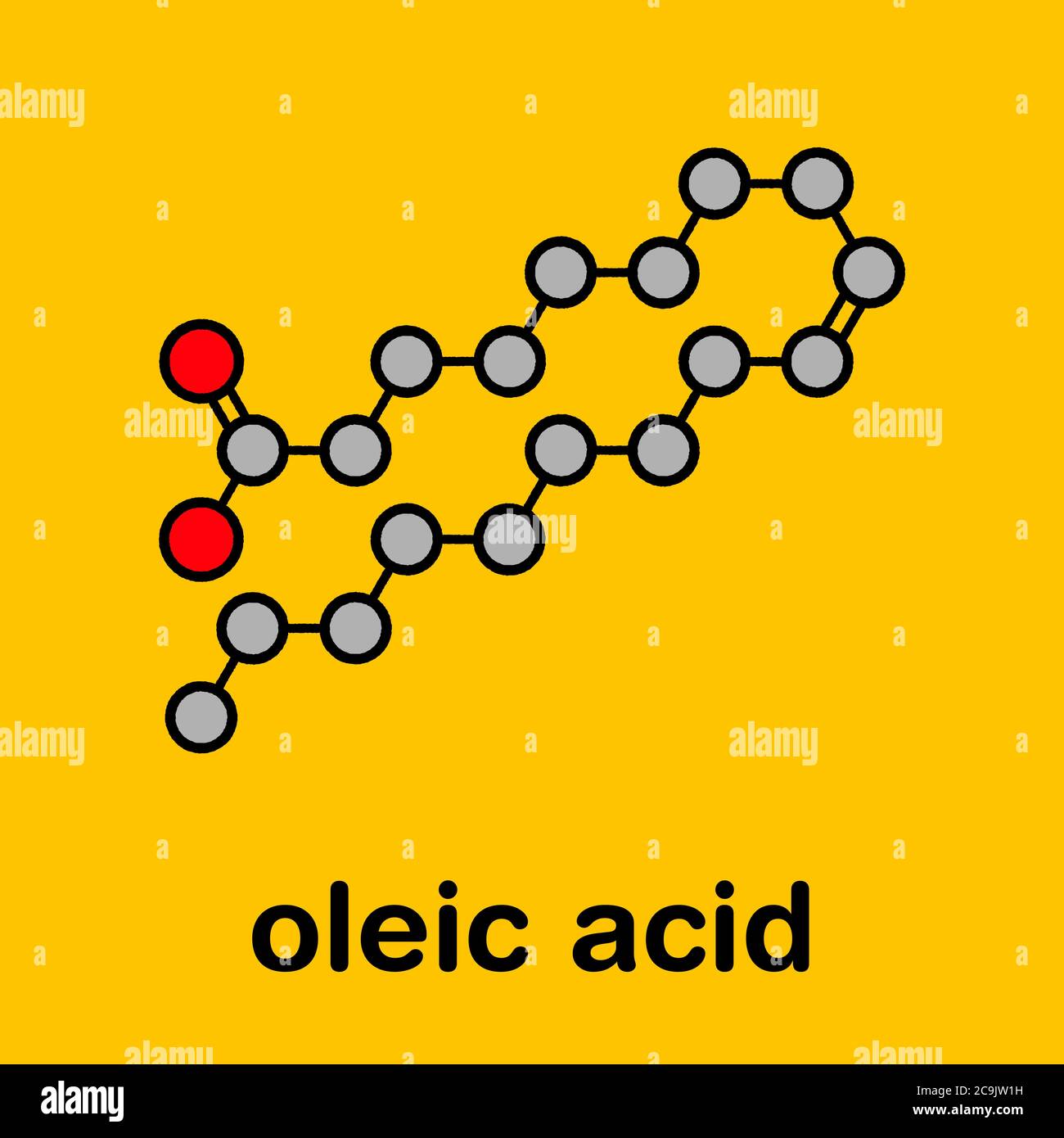 Ácido oleico (omega9, ácidos grasos cis). Comunes en las grasas