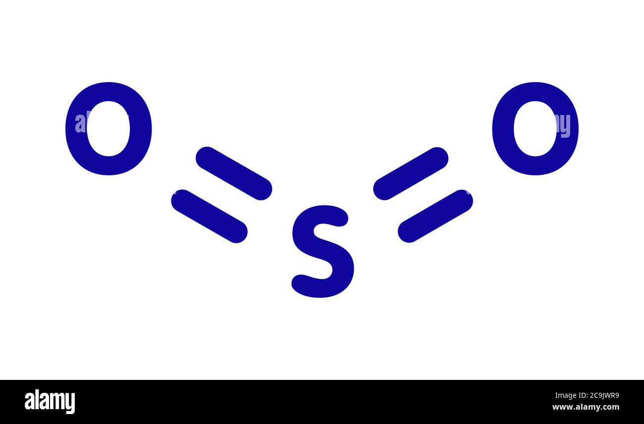 Molécula conservante de dióxido de azufre (E220). También se utiliza en