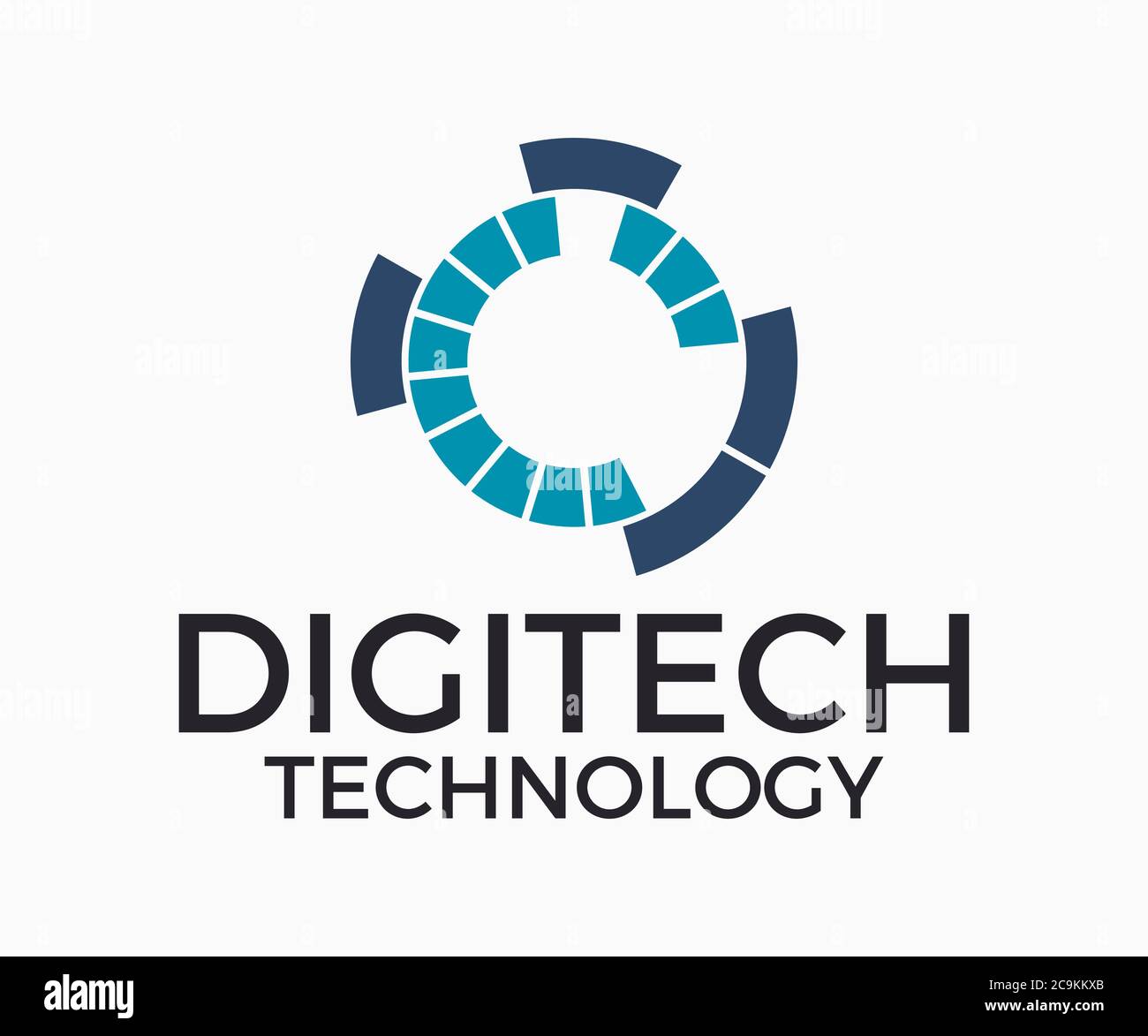 Logotipo de tecnología, logotipo de empresa tecnológica Diseño