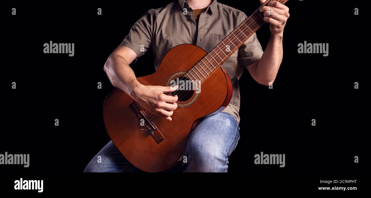 Blues músico guitarrista guitarra toca fotografías e imágenes de alta  resolución - Página 2 - Alamy