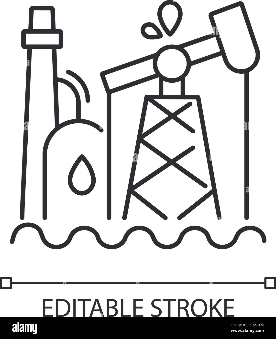 Extracción de combustibles fósiles Imágenes vectoriales de stock - Alamy