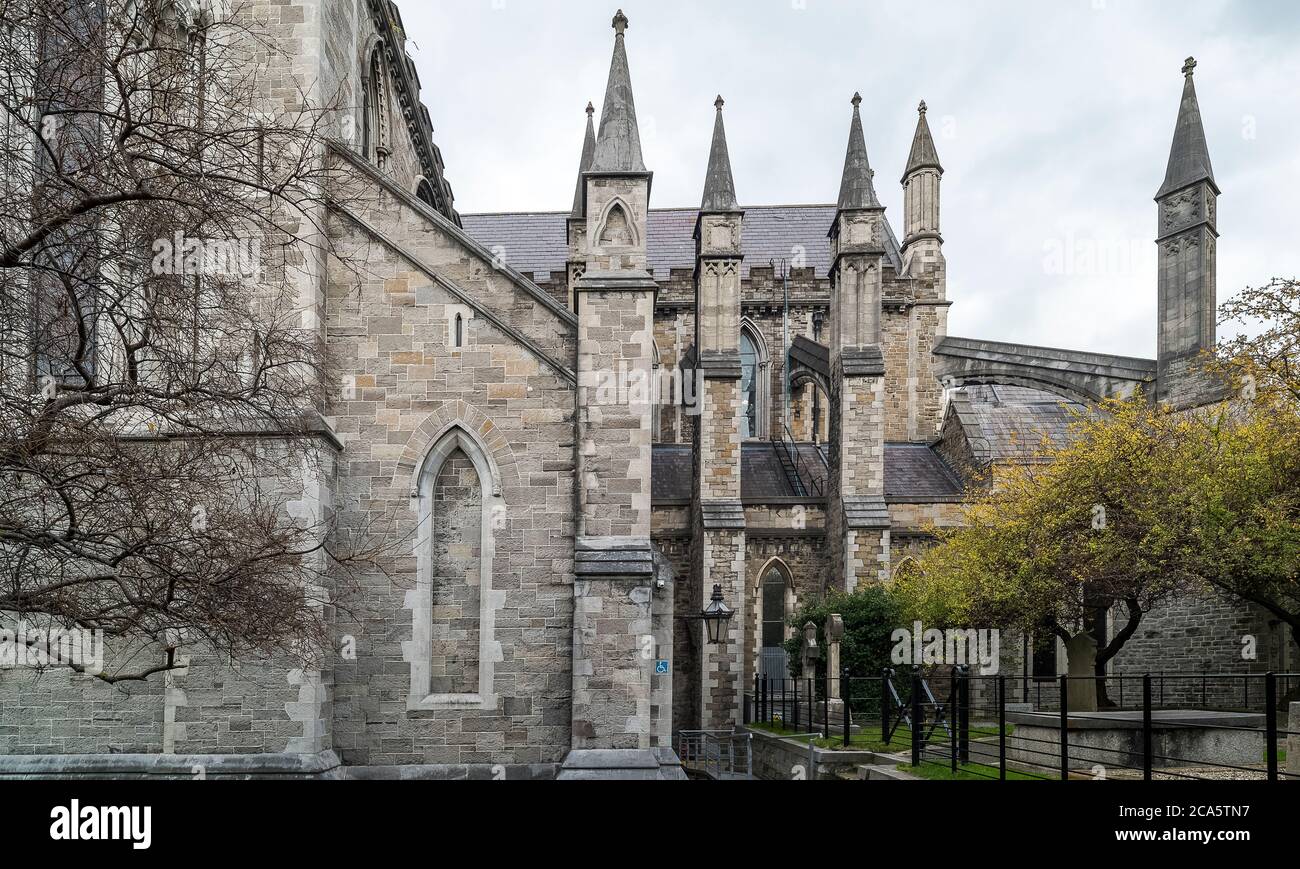 La Catedral de San Patricio, Dublín, Irlanda Foto de stock