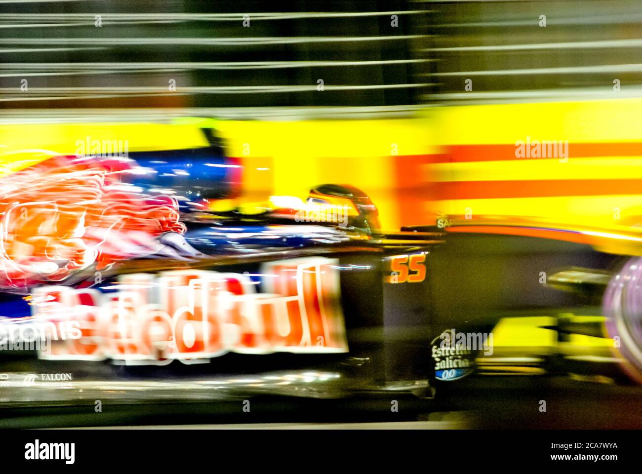 Red Bull en el Gran Premio de Singapur de 2016 Foto de stock