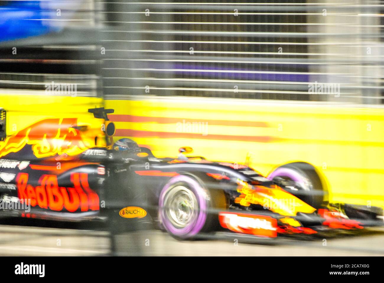 Red Bull en el Gran Premio de Singapur de 2016 Foto de stock