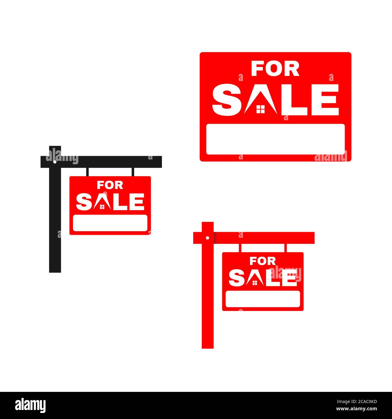 Cartel Se Vende Casa En venta cartel de casa Imágenes vectoriales de stock - Alamy