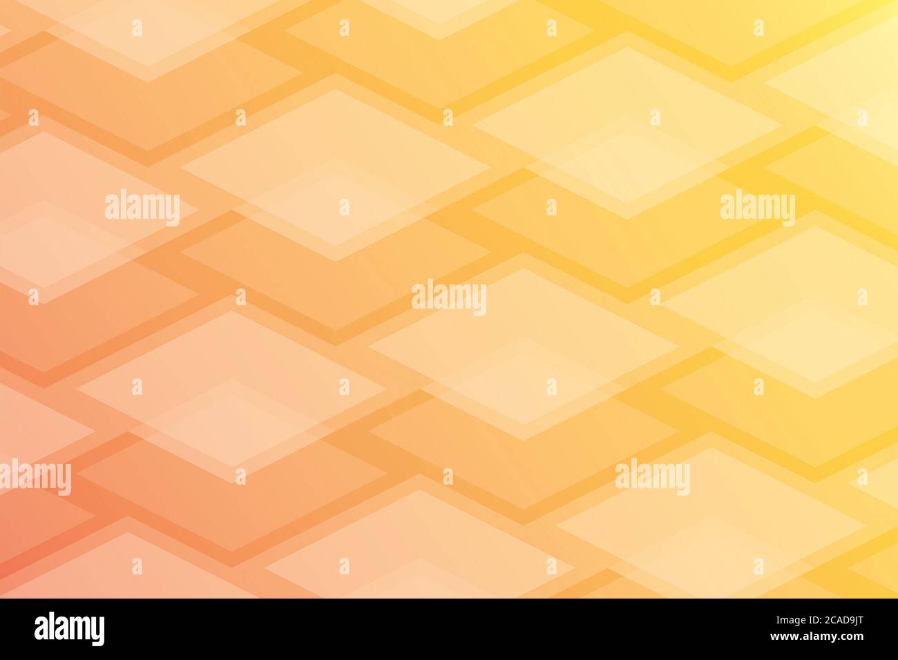 gradiente de fondo de patrón abstracto amarillo rhombus para diseño Foto de stock