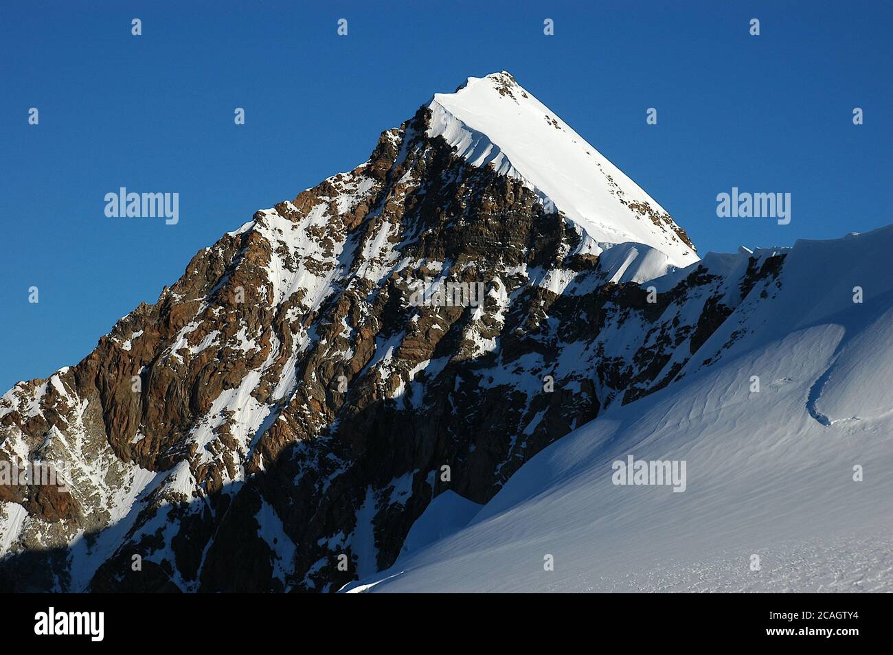 Cumbre del este de Lyskamm en la cadena Monte Rosa Fotografía de stock -  Alamy