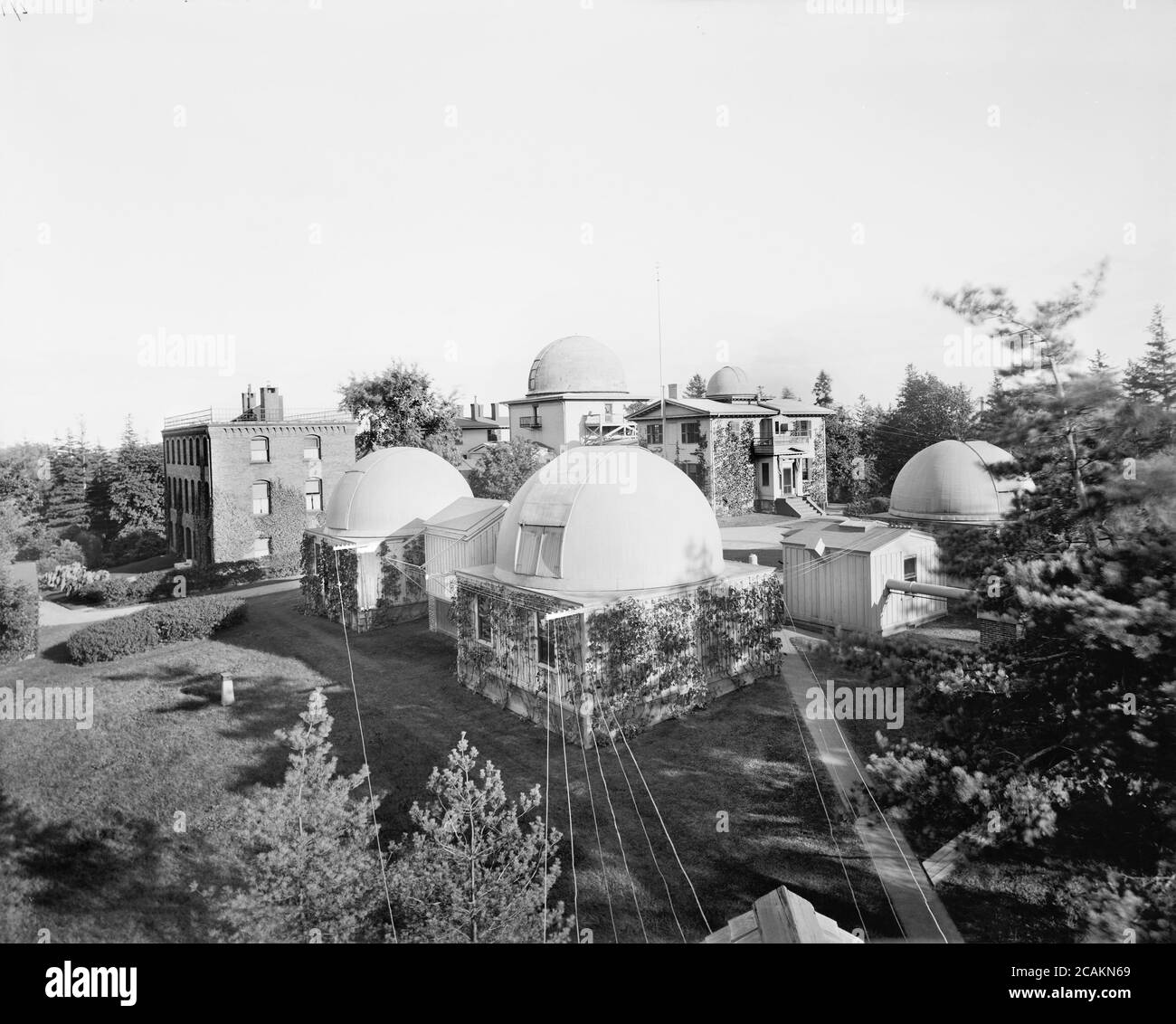 Observatorio, Harvard College, Cambridge, Massachusetts, EE.UU., Detroit Publishing Company, 1900 Foto de stock