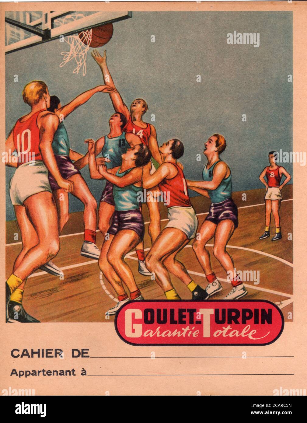 Protege Cahier Goulet Turpin Volleyeur 1957 Fotografia De Stock Alamy