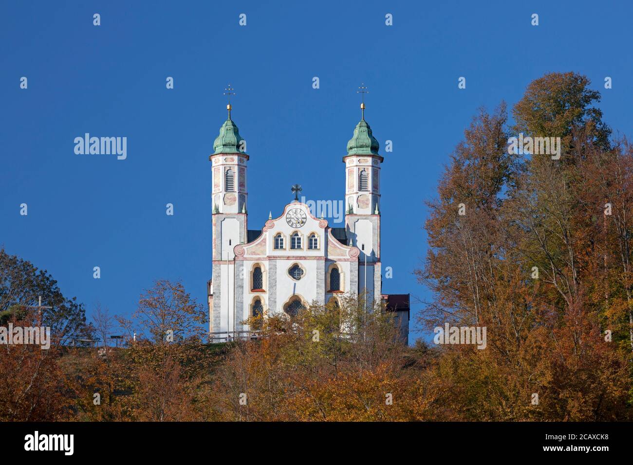 Geografía / viajes, Alemania, Baviera, Bad Toelz, Iglesia del calvario en el Golgatha de Bad Toelz, , Derechos adicionales-liquidación-Info-no-disponible Foto de stock