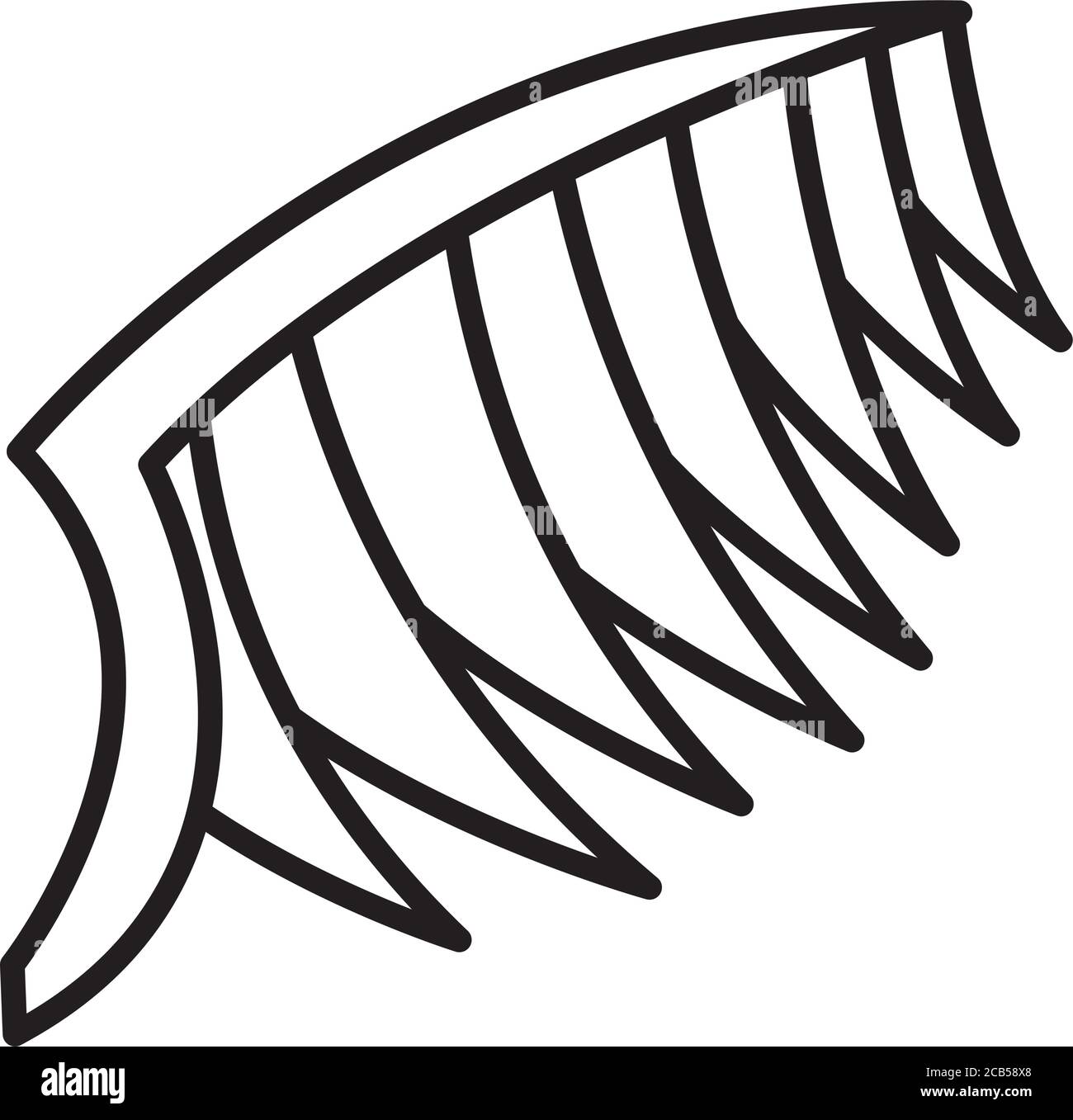 tatuaje decorativo ala icono sobre fondo blanco, estilo de línea, ilustración vectorial Imagen tatuaje decorativo ala icono sobre fondo blanco, estilo de línea, ilustración vectorial Imagen