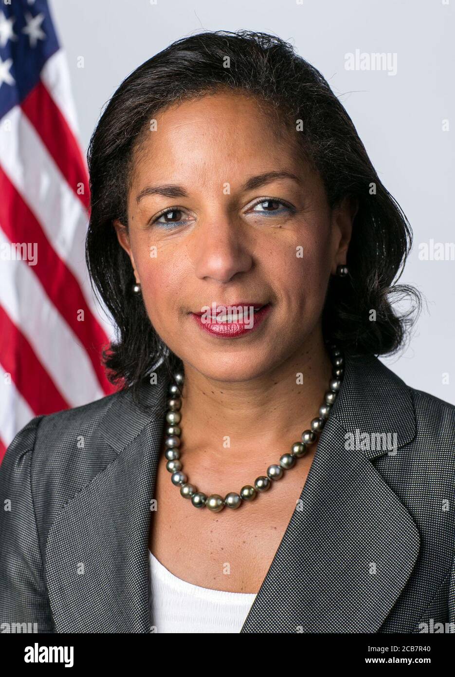 Susan Rice Asesora de Seguridad Nacional de Barack Obama desde 2013 a 2017 Foto de stock