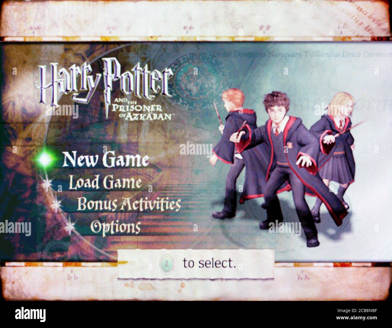 Harry Potter y el prisionero de Azkaban - Nintendo Gamecube Videojuego - sólo para uso editorial Foto de stock