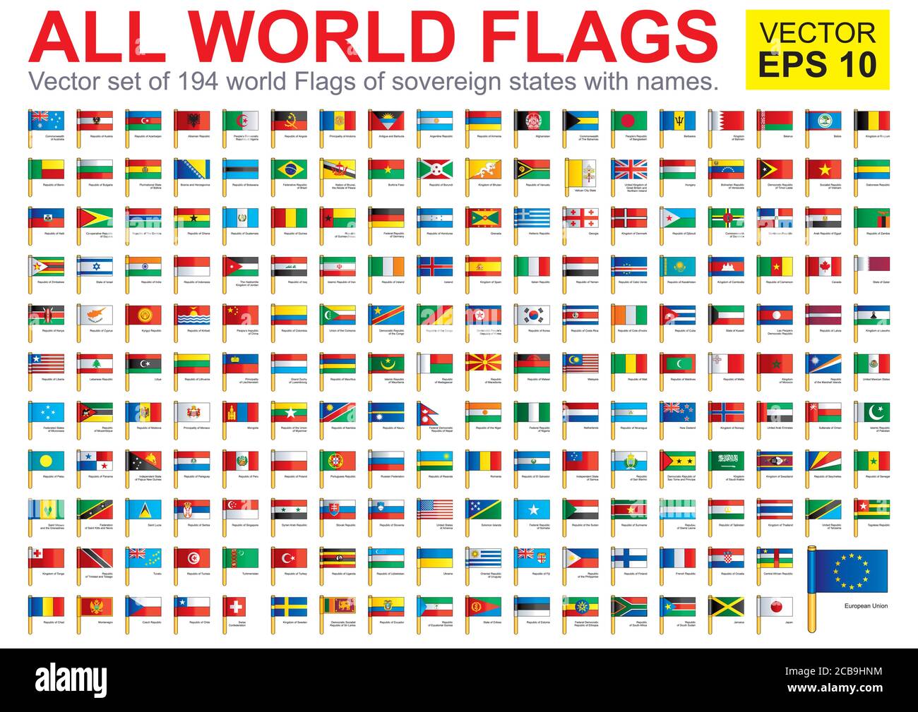 Banderas mundo fotografías e imágenes de alta resolución - Alamy