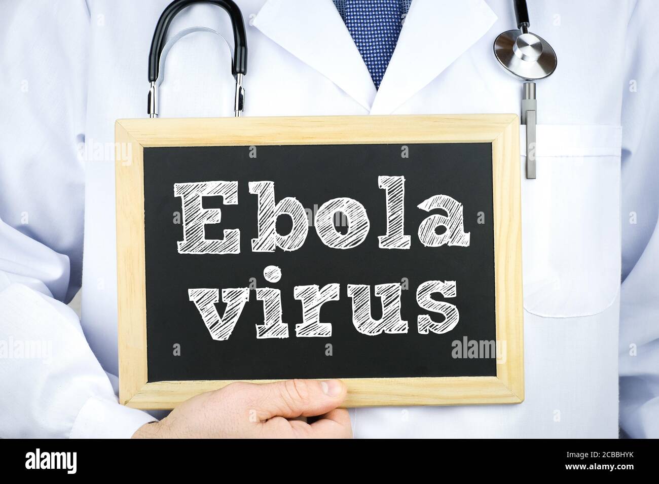 Virus del Ébola Foto de stock