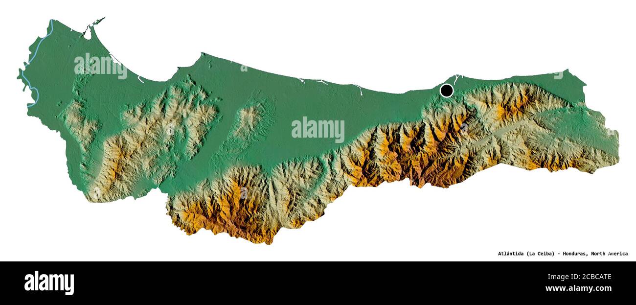 Reciclar arbusto Contabilidad mapa topografico de honduras A la ...