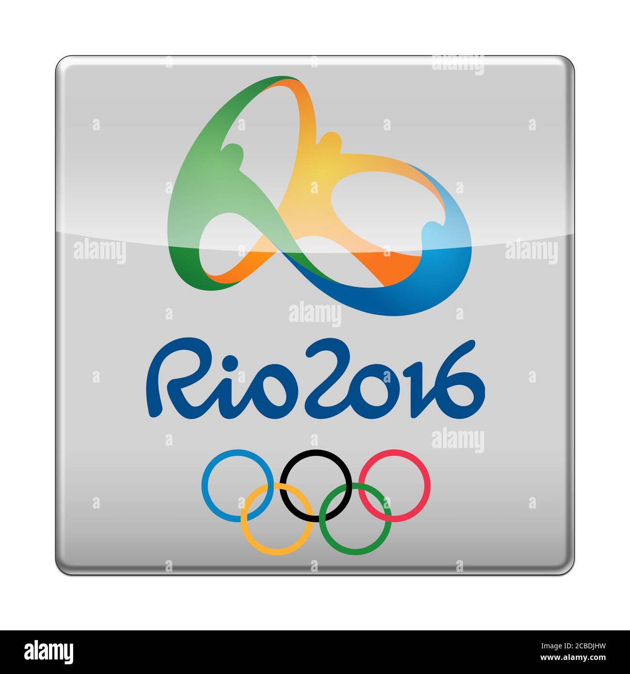 Olimpiadas de Verano de 2016 en Brasil Foto de stock