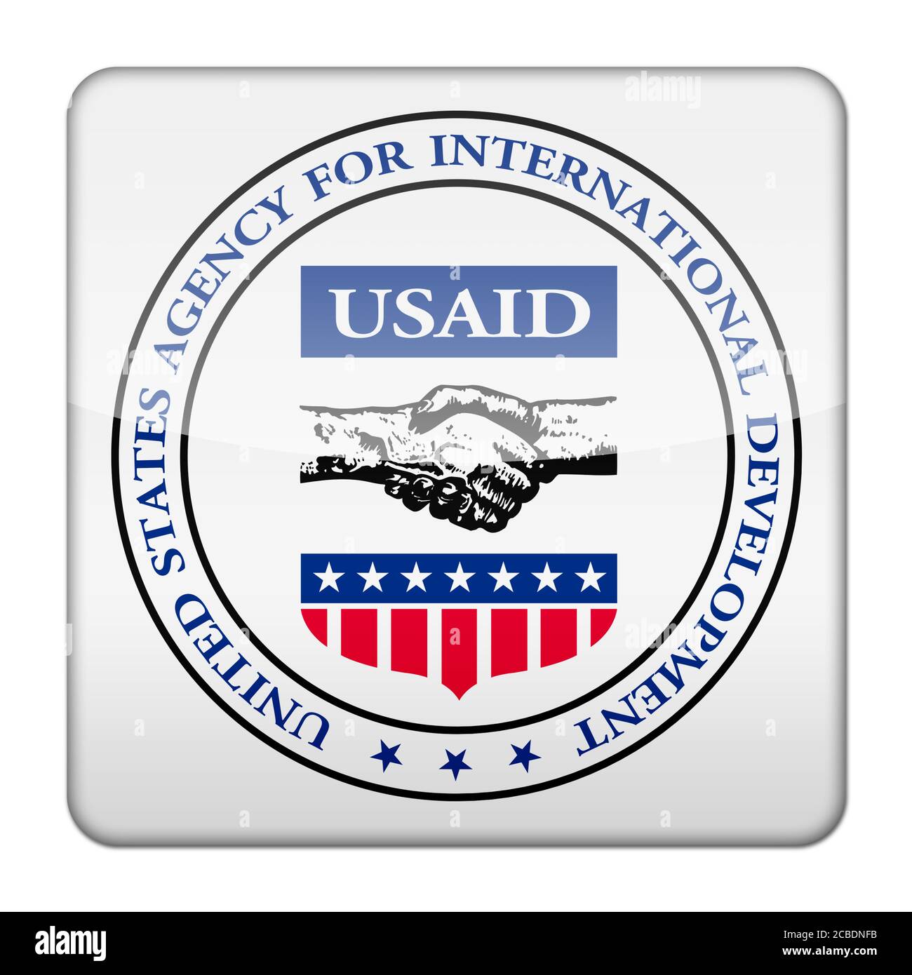 Agencia de los Estados Unidos para el Desarrollo Internacional USAID Foto de stock